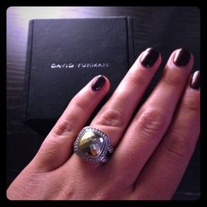 David Yurman Albion Ring with Gold and Diamonds