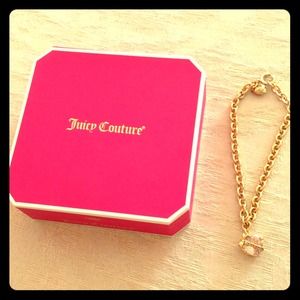 Juicy Couture Pink Heart Bracelet