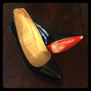 Christian Louboutin Inspired Black Size 28 Pumps