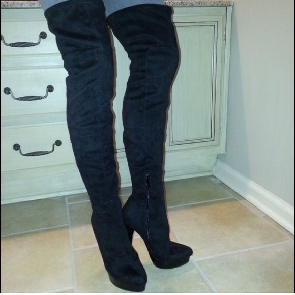 Bebe Daniella Thigh High Boots