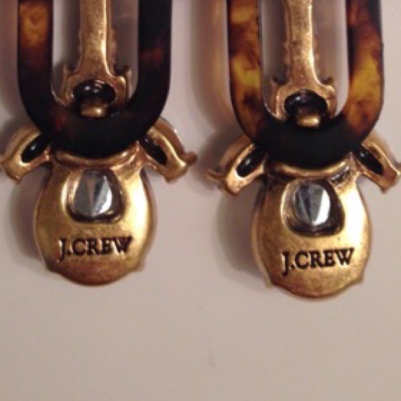 🚫Sold🚫J.Crew Stacked Resin Loop earrings. NWT! - Picture 3 of 4