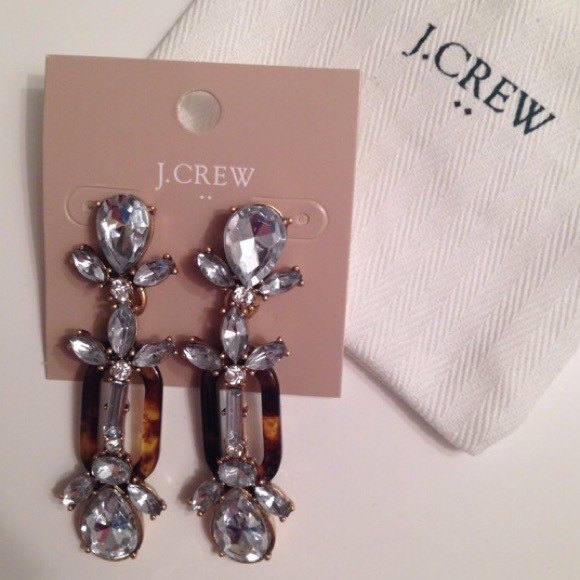 🚫Sold🚫J.Crew Stacked Resin Loop earrings. NWT! - Picture 4 of 4