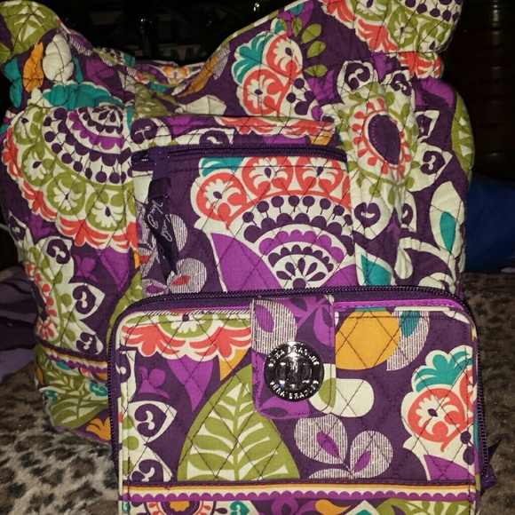 Vera Bradley purse and wallet
