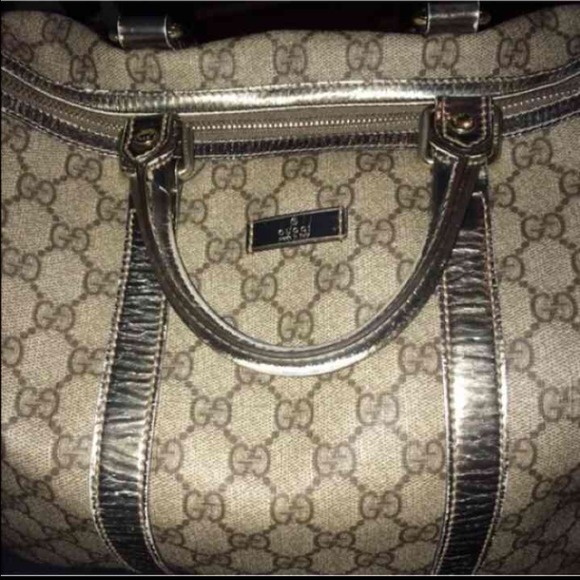 SOLD Gucci Canvas Bag