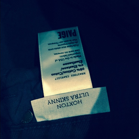 ❌Paige hoxton ultra skinny sz 26❌❌sold on ebay❌❌ - Picture 3 of 4