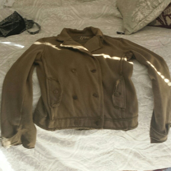Army green jacket