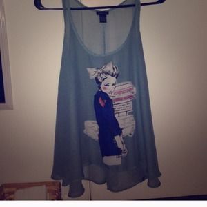 dark green tank