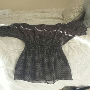 Sheer blouse