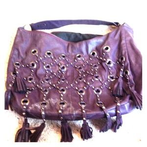 Purple purse