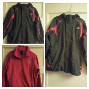 Girls Triclimate North Face Jacket Size 20 kids