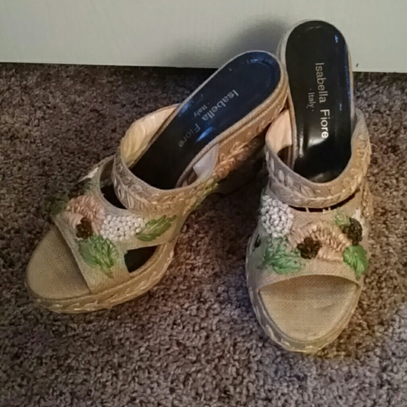 Isabella Fiore Shoes - SOLD Wedges by Isabella Fiore