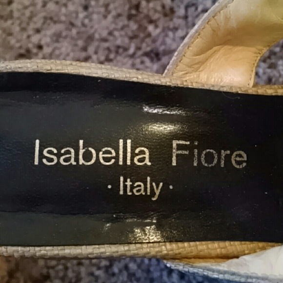 SOLD Wedges by Isabella Fiore - Picture 2 of 4