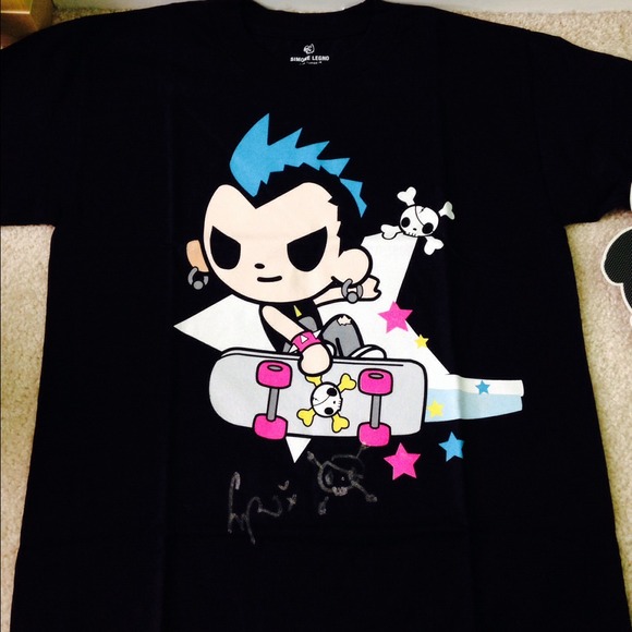 Simone Legno for target autographed shirt