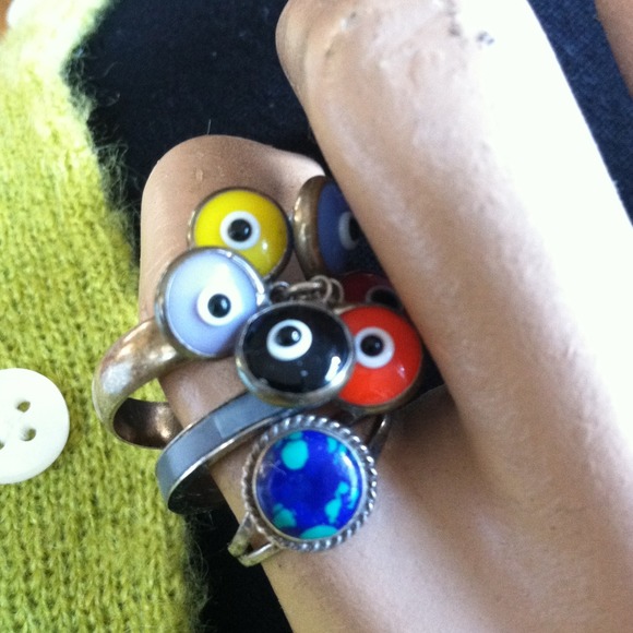 Three rings size 5 , 7 and 8