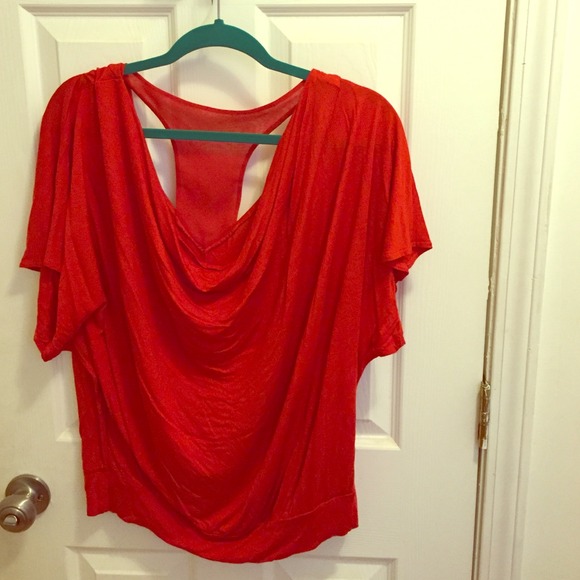 🎉TURKEY DAY SPECIAL 🎉 Red drape top