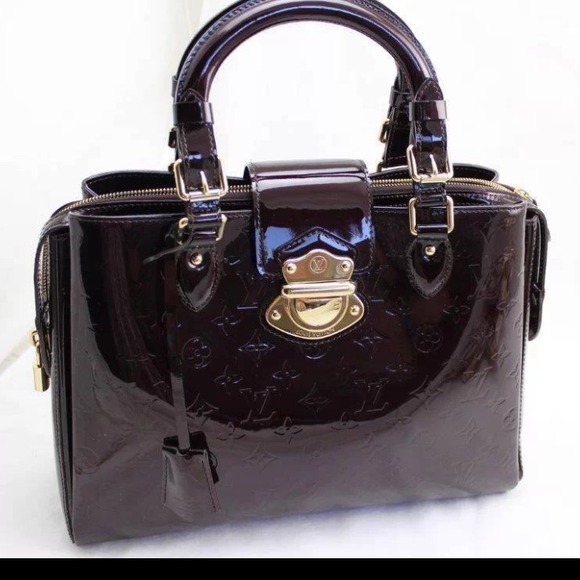 Louis Vuitton burgundy / chocolate bag