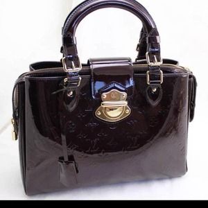 Louis Vuitton burgundy / chocolate bag