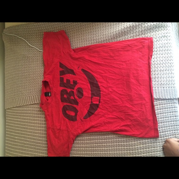 Obey shirt in a small