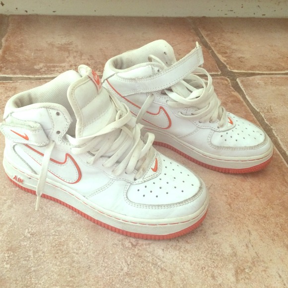 Nike Airforce Orange/White
