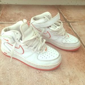 Nike Airforce Orange/White