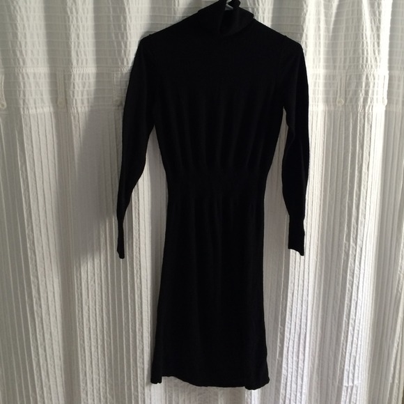 Banana republic black sweater dress.