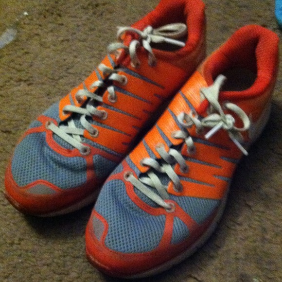 orange nike sneakers