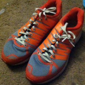 orange nike sneakers