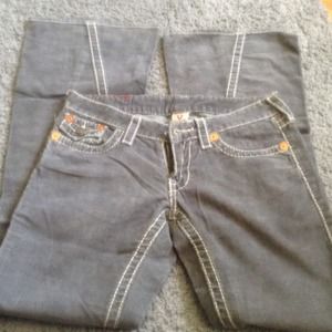 True religion corduroy