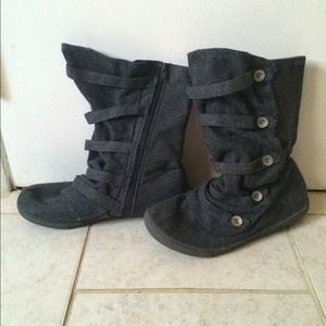 Blowfish Gray Boots