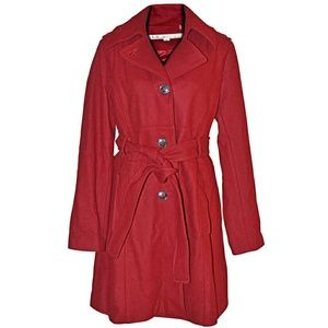 NWT Kenneth Cole New York Single Breast Pea Coat