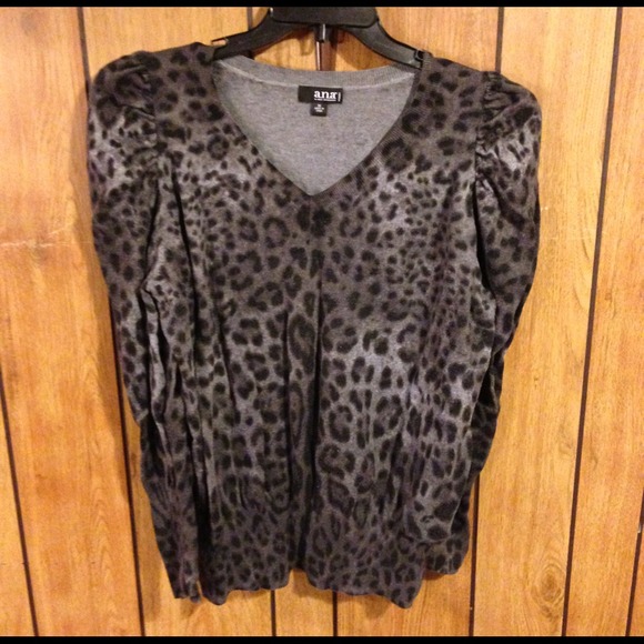 Cheetah Print Sweater