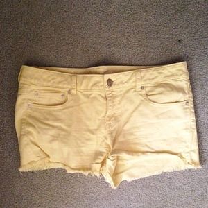 🚫SOLD🚫 American Eagle Yellow Shorts