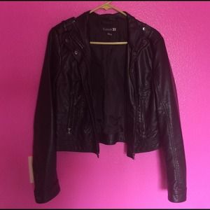 Forever 21 leather jacket
