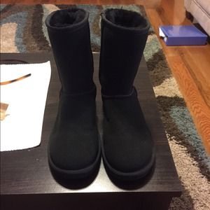 Short black Uggs