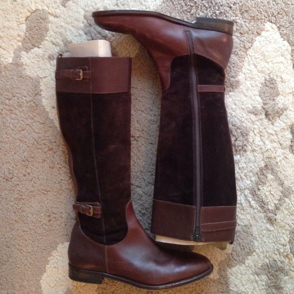 J.Crew brown riding boots size 7