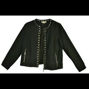 Michael Kors Cotton Studded Jacket 0x / XL Macys