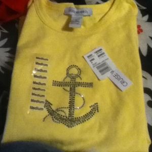 Cruise wear anchor shirt