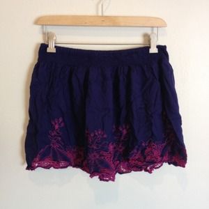 Dark Purple Skirt