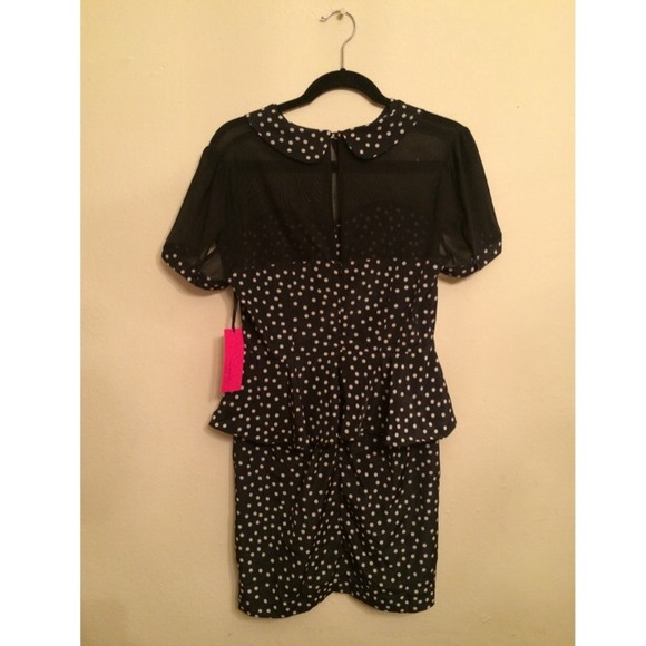 Peplum dress. - Picture 2 of 2