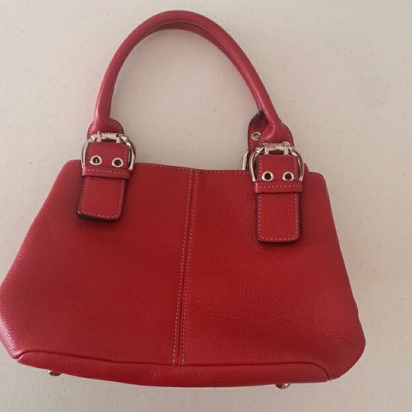 Sold Sold     TIGNANELLO HANDBAG Leather Red
