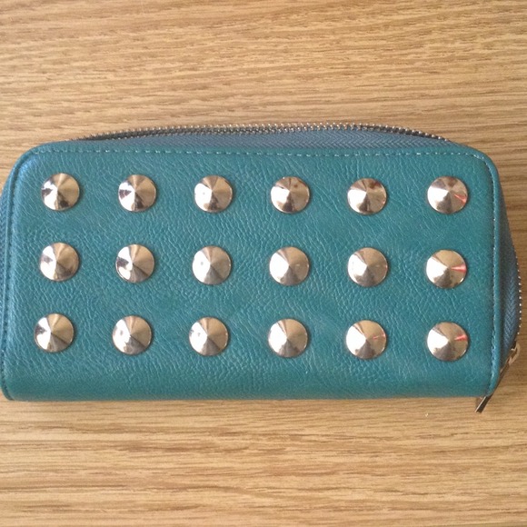 Turquoise Continental Wallet.