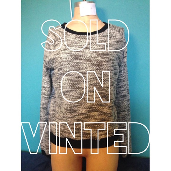 Black & White H&M Sweater - Picture 1 of 4