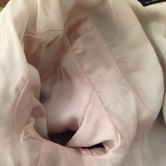 Zara Metallic Tweed Boucle Moto Blazer Jacket - Picture 2 of 4