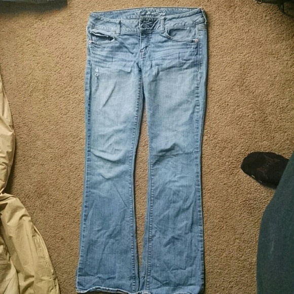 American Eagle  stretch jeans.