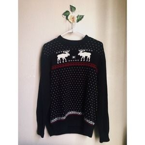 Winter Print Sweater⛄️