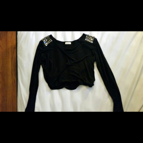 Studded crop top