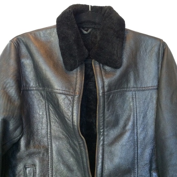 Genuine leather jacket