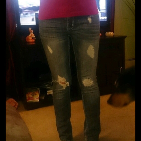 Decided to keep. Destroyed denim jeans! - Picture 4 of 4