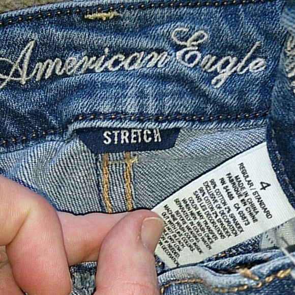 Sold on vinted! American Eagle sequin pocket jeans - Picture 4 of 4