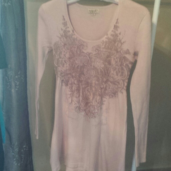 Light Mauve Long Sweater